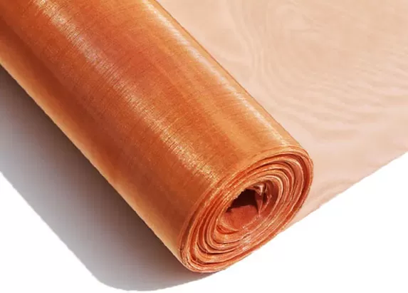 Red Copper Wire Mesh