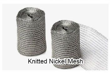 Knitted Nickel Mesh Knitted Nickel Mesh