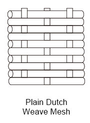 Plain Dutch Weave Plain Dutch Weave